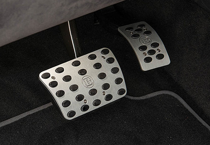 ALUMINUM PEDAL PADS